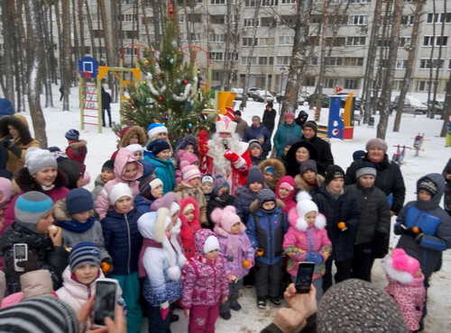 Праздник двора 24 декабря 2017.