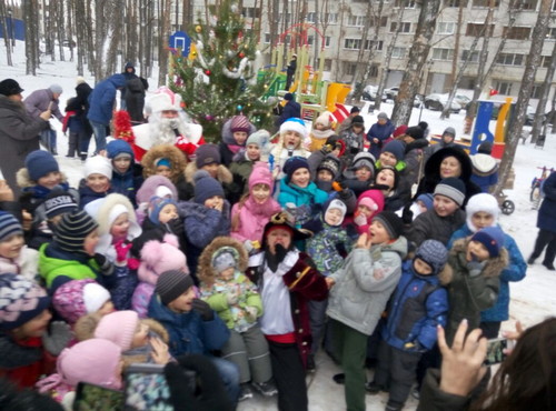 Праздник двора 24 декабря 2017.
