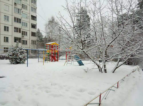 Уборка снега. Январь 2017.
