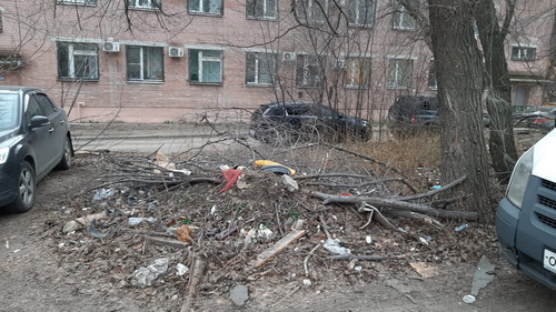 Уборка мусора. Декабрь 2021 г.