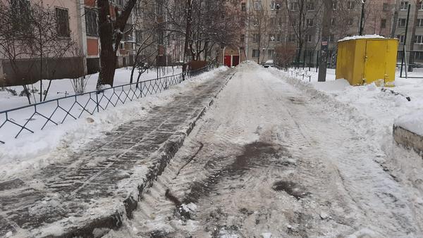 Уборка снега. Февраль 2022 г.