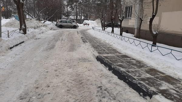 Уборка снега. Февраль 2022 г.