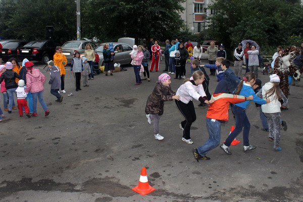 Праздник двора, посвященный Дню знаний
