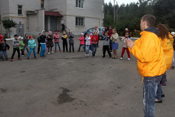 Праздник двора, посвященный Дню знаний